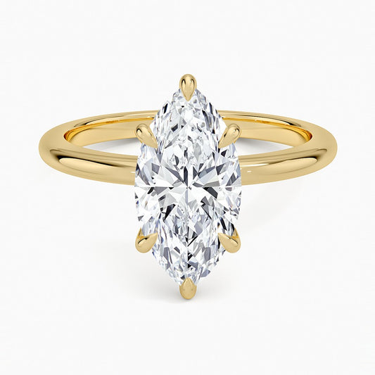 Bague Blue Heaven cultivée en laboratoire en argent sterling 925 (5,0 carats)