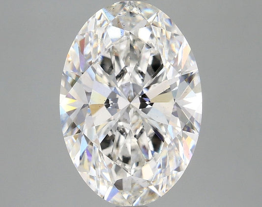 Lab-Grown Oval Diamond - 4.06 Carats, F Color, VS2 Clarity - Certified by IGI - Report Number: LG669433755
