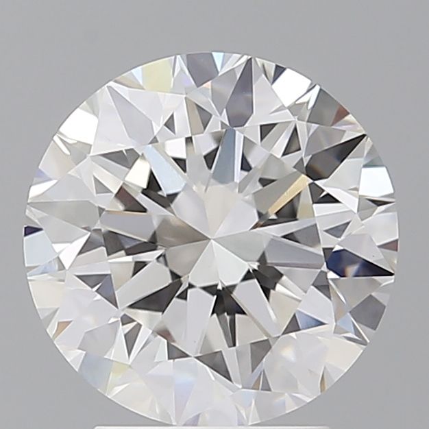 Lab-Grown Round Diamond - 3.02 Carats, E Color, VVS2 Clarity - Certified by IGI - Report Number: LG671456505