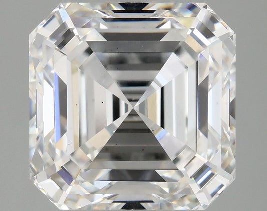 Lab-Grown Asscher Diamond - 3.01 Carats, E Color, VS2 Clarity - Certified by IGI - Report Number: LG683518235