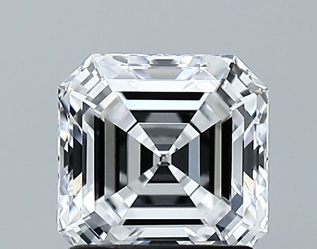Lab-Grown Asscher Diamond - 1.45 Carats, D Color, VVS2 Clarity - Certified by GIA - Report Number: 7506781123