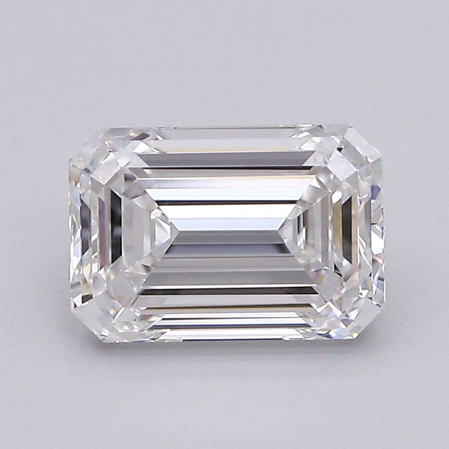 Lab-Grown Emerald Diamond - 0.95 Carats, D Color, VVS2 Clarity - Certified by IGI - Report Number: LG587389867