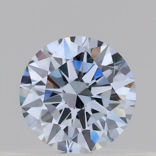 Lab-Grown Round Diamond - 0.3 Carats, Fancy Blue Color, VS1 Clarity - Certified by IGI - Report Number: LG689573675
