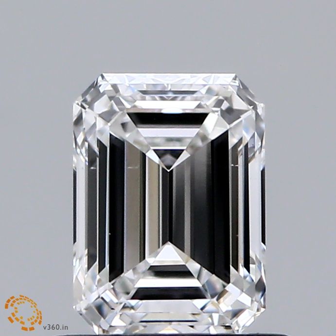 Lab-Grown Emerald Diamond - 0.96 Carats, D Color, VS2 Clarity - Certified by IGI - Report Number: LG663412689