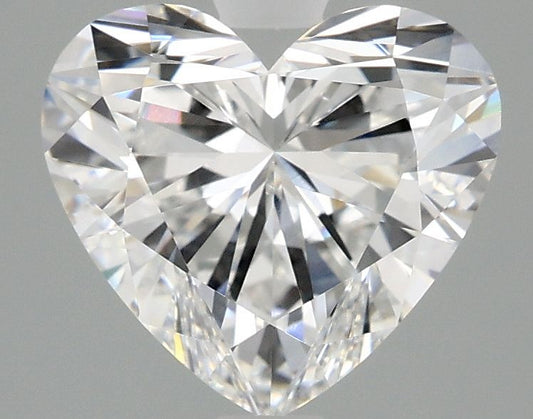 Lab-Grown Heart Diamond - 2.59 Carats, E Color, VVS2 Clarity - Certified by IGI - Report Number: LG689577458