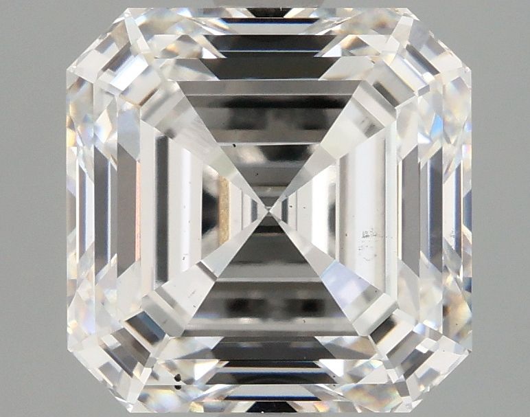 Lab-Grown Asscher Diamond - 4.09 Carats, F Color, VS2 Clarity - Certified by IGI - Report Number: LG673404151