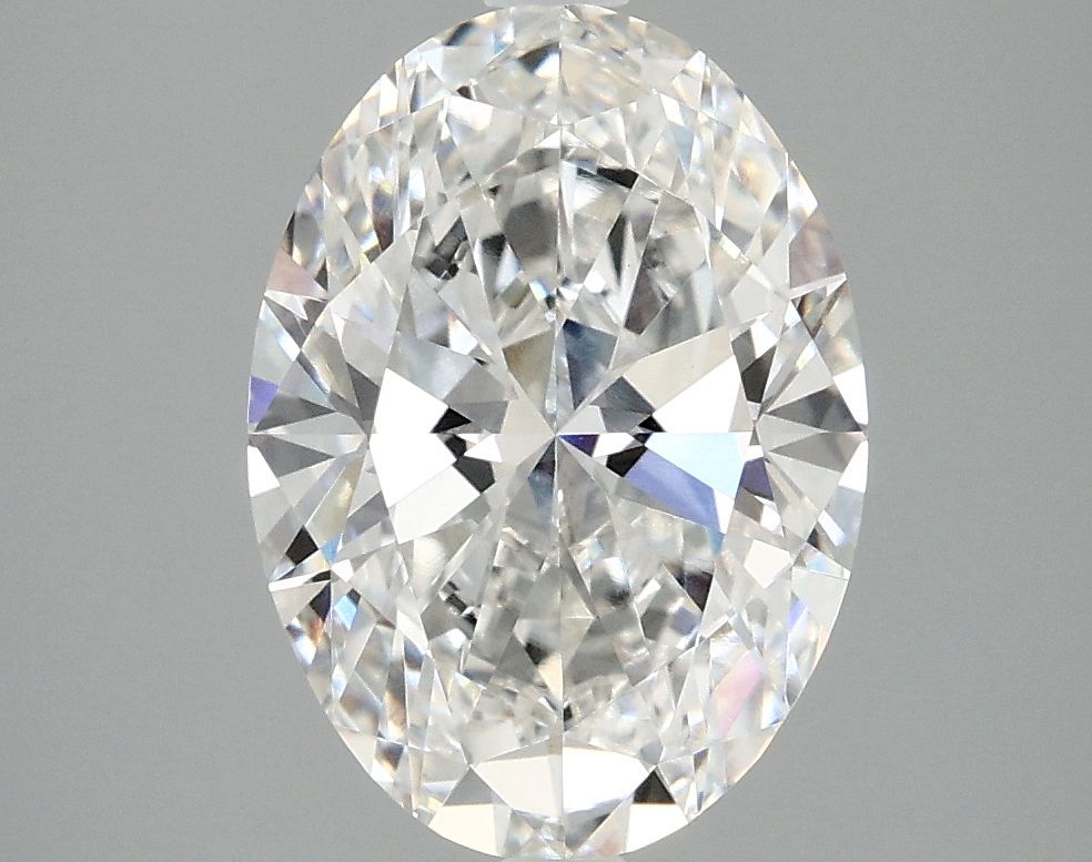 Lab-Grown Oval Diamond - 2.99 Carats, F Color, VVS2 Clarity - Certified by IGI - Report Number: LG690528670