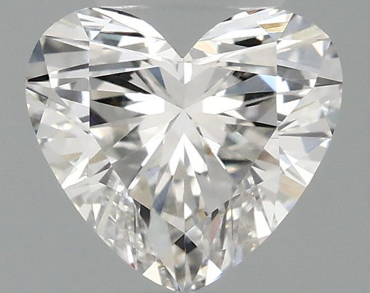 Lab-Grown Heart Diamond - 0.96 Carats, F Color, VVS2 Clarity - Certified by IGI - Report Number: LG701511362