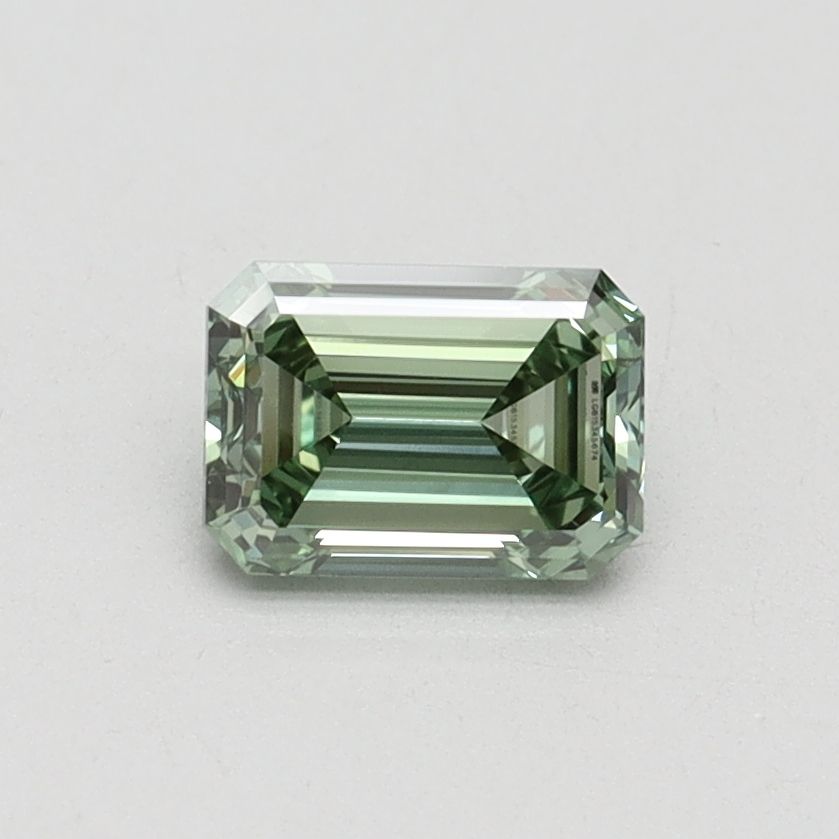 Emerald 0.7ct Fancy Vivid Green VVS2 - Cut • IGI • LG615345674