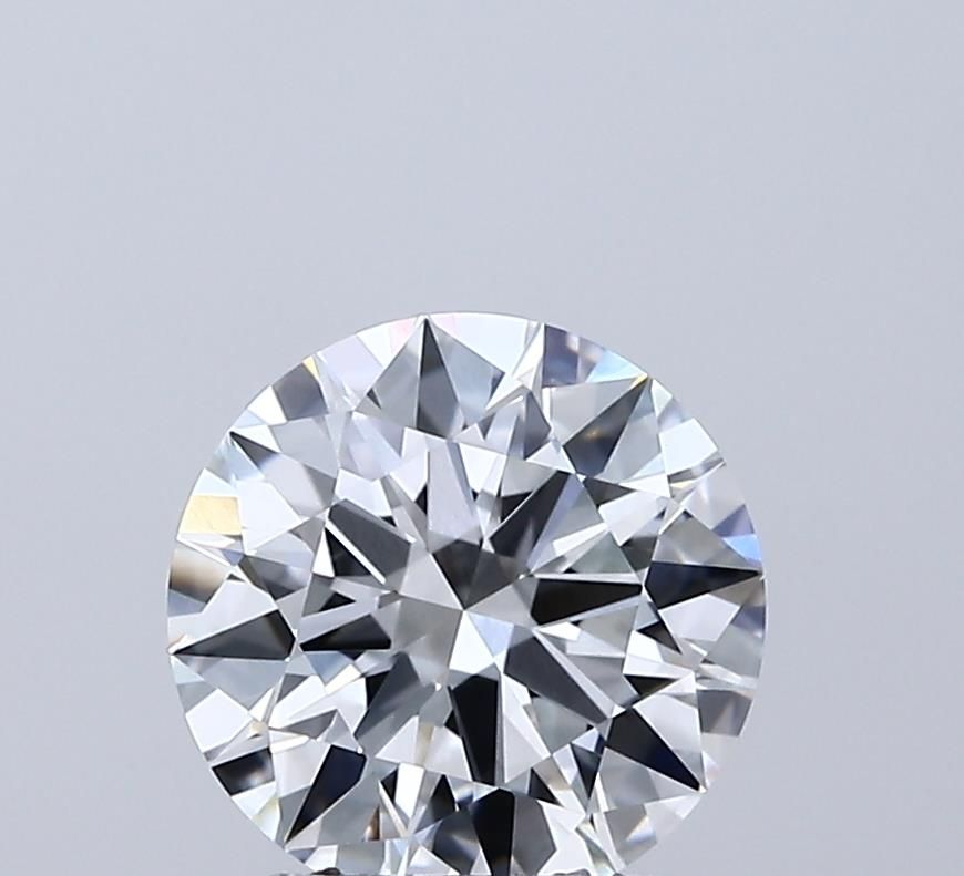 Lab-Grown Round Diamond - 2.0 Carats, E Color, VVS2 Clarity - Certified by IGI - Report Number: LG694549092