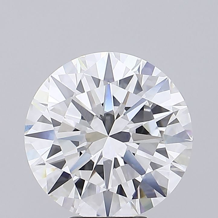 Lab-Grown Round Diamond - 6.0 Carats, F Color, VVS2 Clarity - Certified by IGI - Report Number: LG706507590