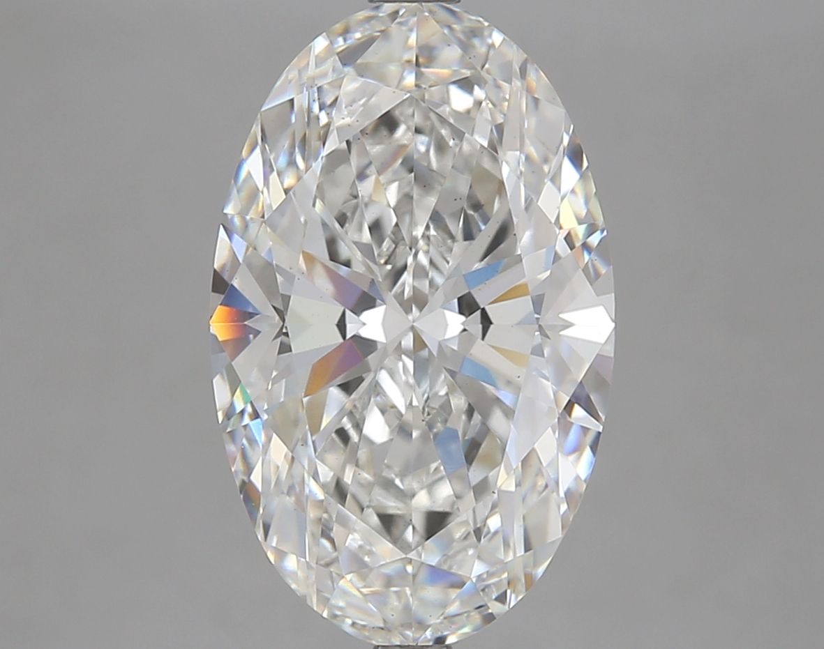 Lab-Grown Oval Diamond - 4.74 Carats, F Color, VS2 Clarity - Certified by IGI - Report Number: LG605369554