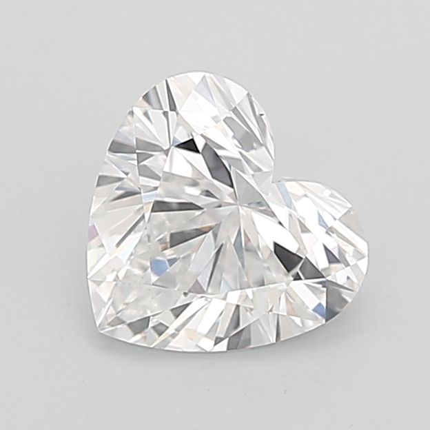 Lab-Grown Heart Diamond - 2.01 Carats, D Color, VVS2 Clarity - Certified by IGI - Report Number: LG698517619