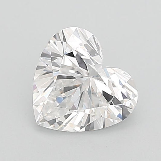 Lab-Grown Heart Diamond - 2.01 Carats, D Color, VVS2 Clarity - Certified by IGI - Report Number: LG698517619