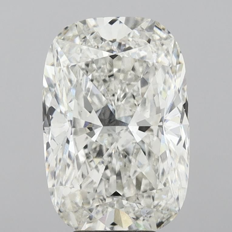 Lab-Grown Cushion Diamond - 7.03 Carats, F Color, VS1 Clarity - Certified by IGI - Report Number: LG662477326