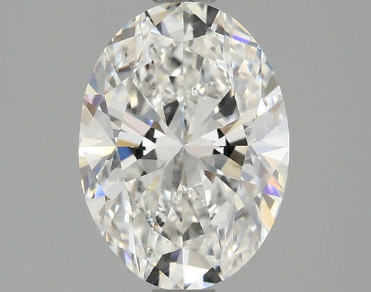 Lab-Grown Oval Diamond - 1.96 Carats, F Color, VVS2 Clarity - Certified by IGI - Report Number: LG673401345