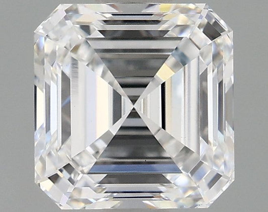 Lab-Grown Asscher Diamond - 0.97 Carats, D Color, VS1 Clarity - Certified by IGI - Report Number: LG689572525