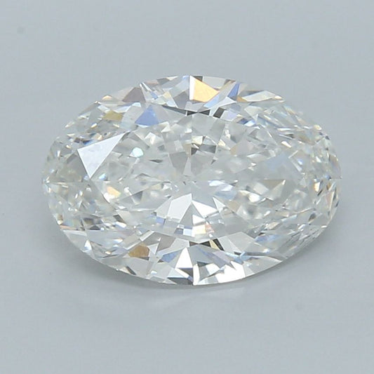 Lab-Grown Oval Diamond - 3.5 Carats, E Color, VS1 Clarity - Certified by IGI - Report Number: LG685582945