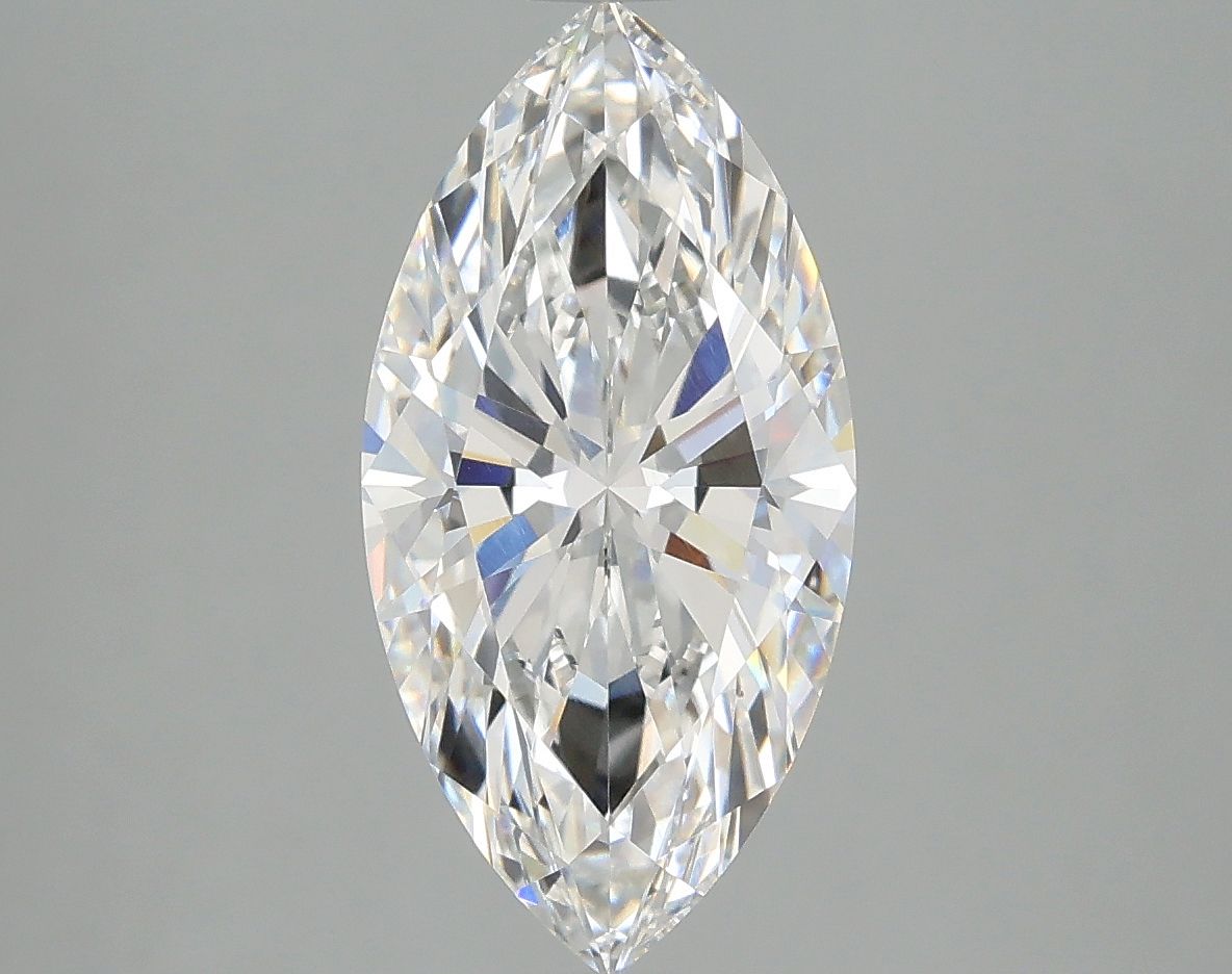 Lab-Grown Marquise Diamond - 2.59 Carats, E Color, VVS2 Clarity - Certified by IGI - Report Number: LG682504946