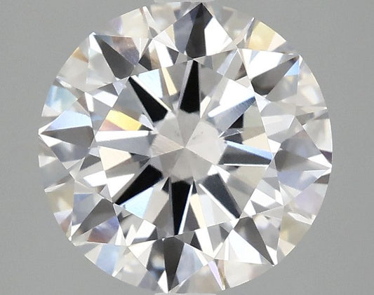 Lab-Grown Round Diamond - 2.95 Carats, E Color, VS2 Clarity - Certified by IGI - Report Number: LG710501184