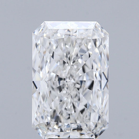 Lab-Grown Radiant Diamond - 7.08 Carats, F Color, VS1 Clarity - Certified by IGI - Report Number: LG679501015