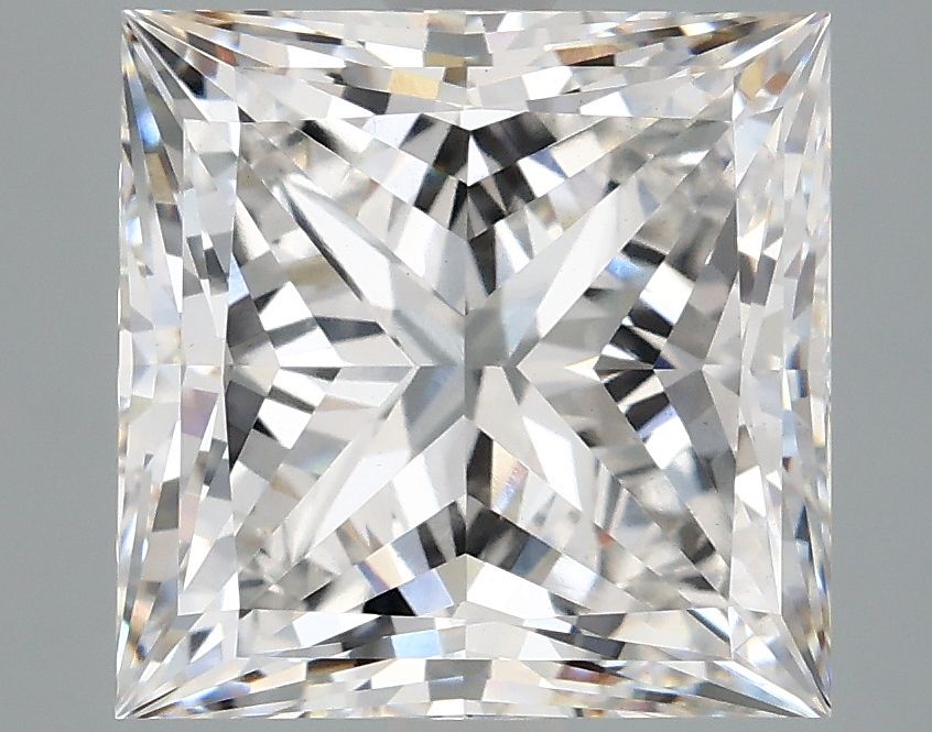 Lab-Grown Princess Diamond - 5.01 Carats, F Color, VS1 Clarity - Certified by IGI - Report Number: LG660495863