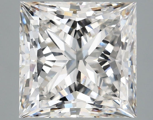 Lab-Grown Princess Diamond - 5.01 Carats, F Color, VS1 Clarity - Certified by IGI - Report Number: LG660495863