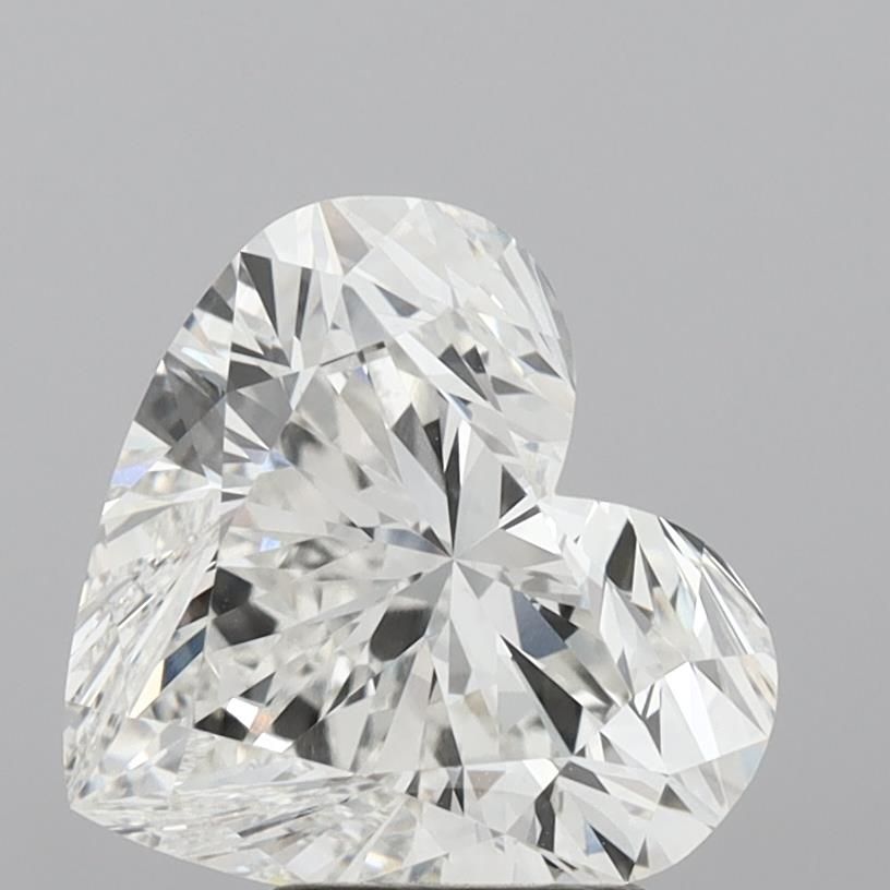Lab-Grown Heart Diamond - 5.06 Carats, F Color, VVS2 Clarity - Certified by IGI - Report Number: LG683542121