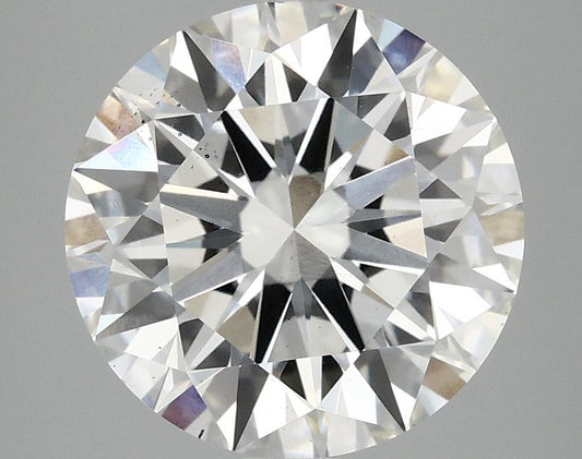 Lab-Grown Round Diamond - 3.98 Carats, F Color, VS2 Clarity - Certified by IGI - Report Number: LG715557698
