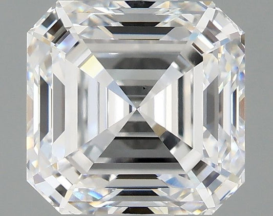 Lab-Grown Asscher Diamond - 1.57 Carats, D Color, VS1 Clarity - Certified by IGI - Report Number: LG680516553