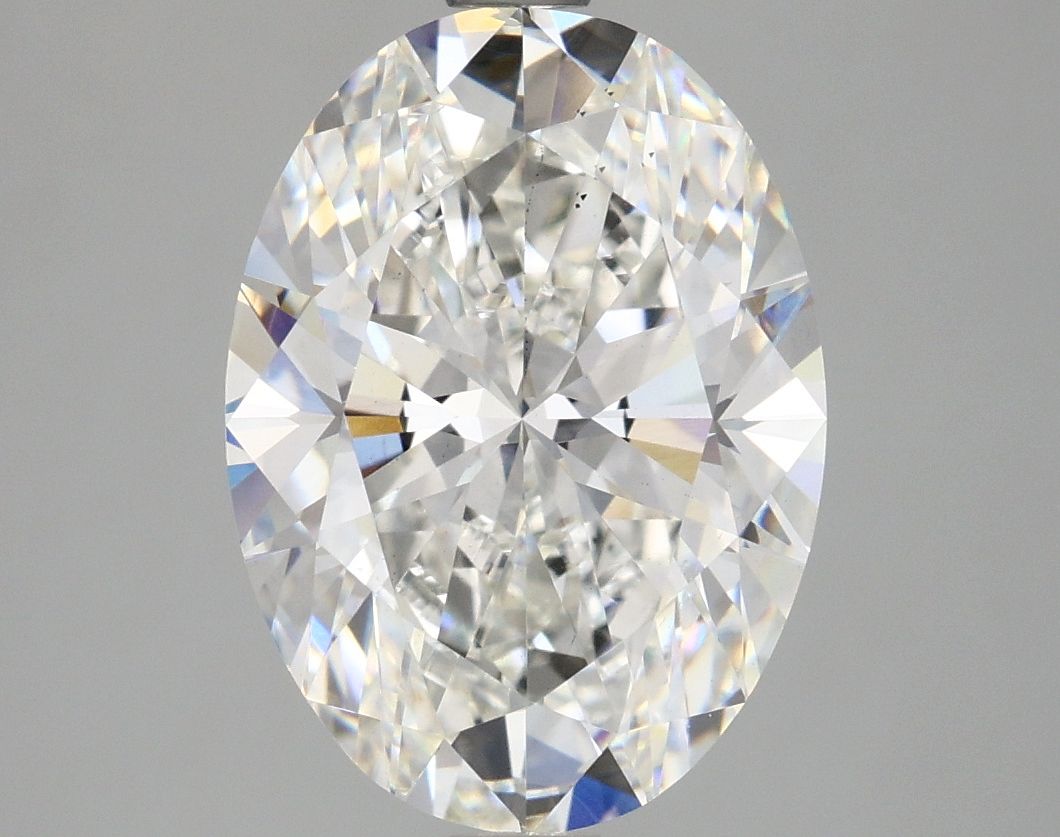 Lab-Grown Oval Diamond - 4.0 Carats, F Color, VS2 Clarity - Certified by IGI - Report Number: LG672401113