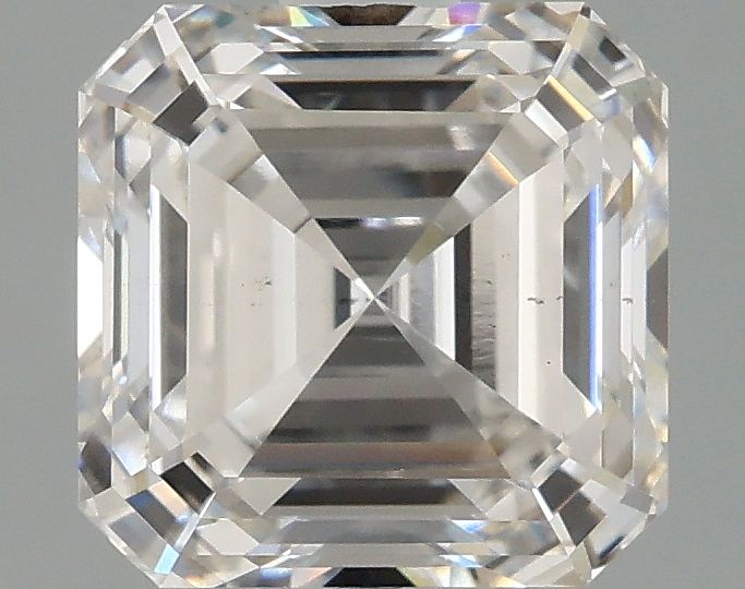 Lab-Grown Asscher Diamond - 2.01 Carats, F Color, VS2 Clarity - Certified by IGI - Report Number: LG678524655