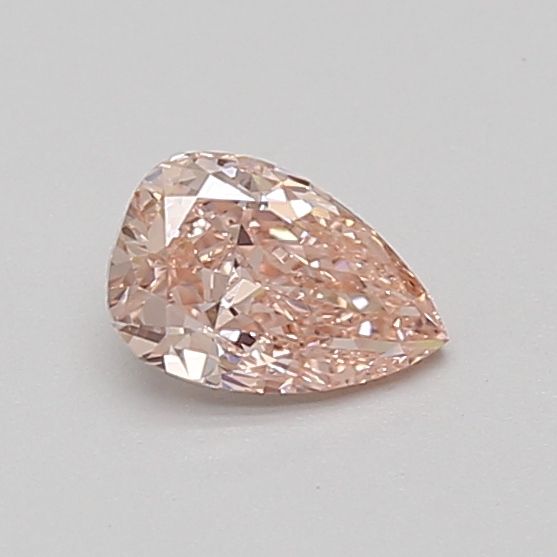 Lab-Grown Pear Diamond - 0.46 Carats, Fancy Intense Pink Color, VS1 Clarity - Certified by IGI - Report Number: LG692517283
