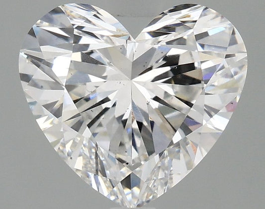 Lab-Grown Heart Diamond - 2.98 Carats, E Color, VS2 Clarity - Certified by IGI - Report Number: LG694544972