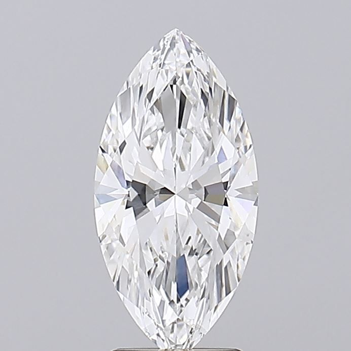 Lab-Grown Marquise Diamond - 2.58 Carats, E Color, VVS1 Clarity - Certified by GIA - Report Number: 7513980651