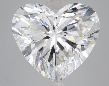 Lab-Grown Heart Diamond - 7.71 Carats, F Color, VS2 Clarity - Certified by IGI - Report Number: LG634468697