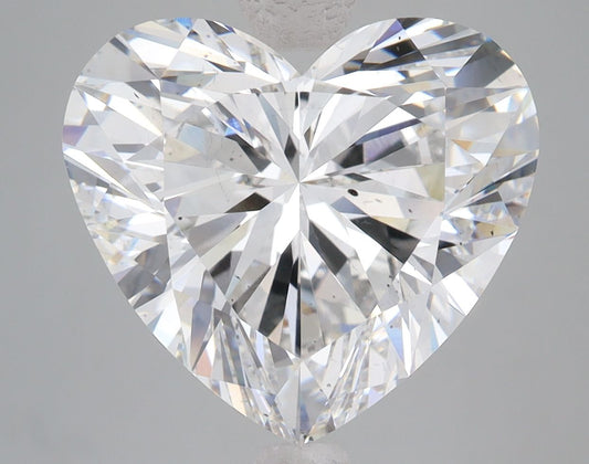 Lab-Grown Heart Diamond - 7.71 Carats, F Color, VS2 Clarity - Certified by IGI - Report Number: LG634468697