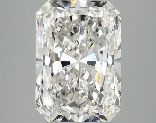 Lab-Grown Radiant Diamond - 4.08 Carats, F Color, VS2 Clarity - Certified by IGI - Report Number: LG691541230