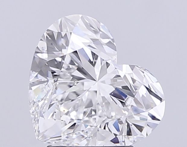 Lab-Grown Heart Diamond - 3.02 Carats, E Color, VS2 Clarity - Certified by IGI - Report Number: LG706560289