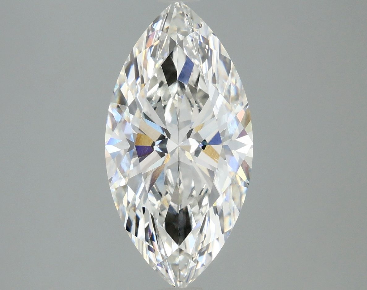 Lab-Grown Marquise Diamond - 2.59 Carats, F Color, VVS2 Clarity - Certified by IGI - Report Number: LG660403636