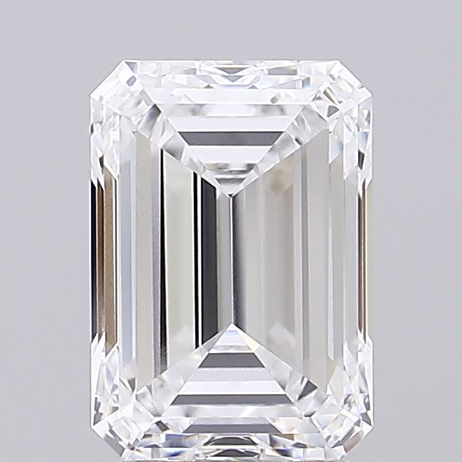 Lab-Grown Emerald Diamond - 3.51 Carats, D Color, VVS2 Clarity - Certified by IGI - Report Number: LG670459165