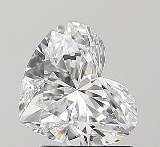 Lab-Grown Heart Diamond - 1.5 Carats, D Color, VVS2 Clarity - Certified by IGI - Report Number: LG694562945