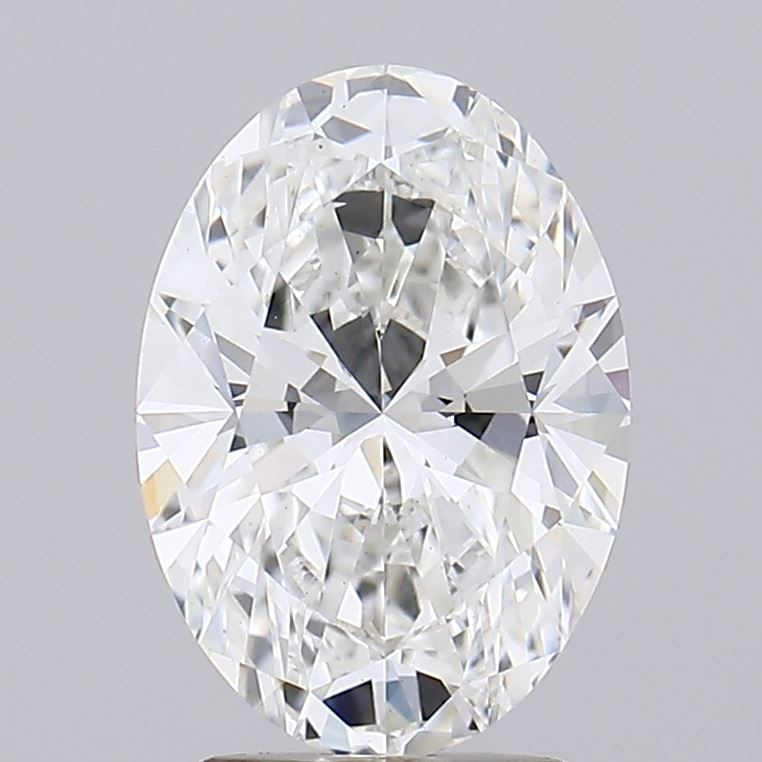 Lab-Grown Oval Diamond - 2.59 Carats, E Color, VS2 Clarity - Certified by IGI - Report Number: LG629455374