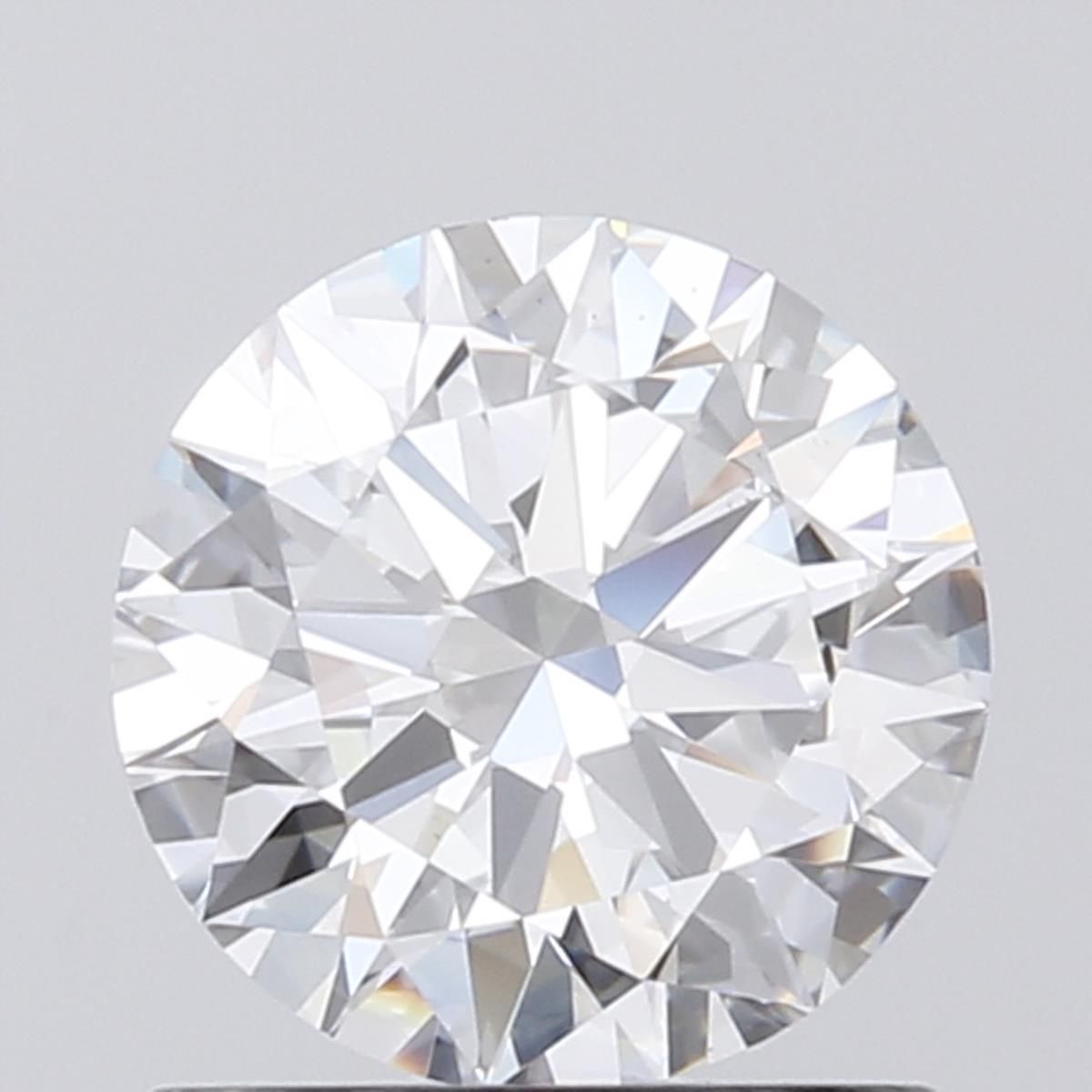 Lab-Grown Round Diamond - 1.01 Carats, E Color, VVS2 Clarity - Certified by IGI - Report Number: LG696509461