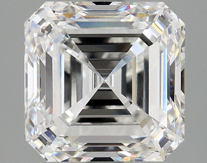 Lab-Grown Asscher Diamond - 2.98 Carats, E Color, VS1 Clarity - Certified by IGI - Report Number: LG689576791