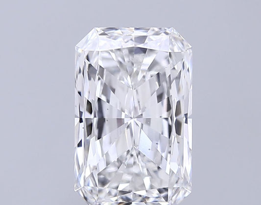 Lab-Grown Radiant Diamond - 3.04 Carats, E Color, VS2 Clarity - Certified by IGI - Report Number: LG715564772