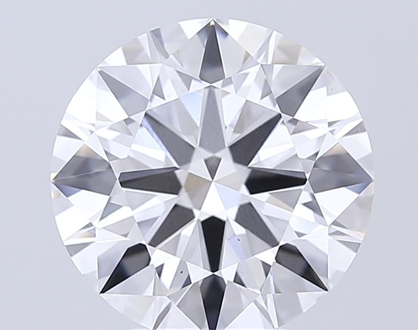 Lab-Grown Round Diamond - 6.02 Carats, E Color, VS1 Clarity - Certified by IGI - Report Number: LG681572476