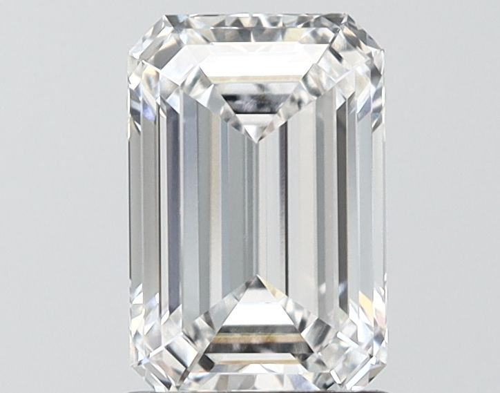 Lab-Grown Emerald Diamond - 1.54 Carats, E Color, VVS2 Clarity - Certified by IGI - Report Number: LG702533345