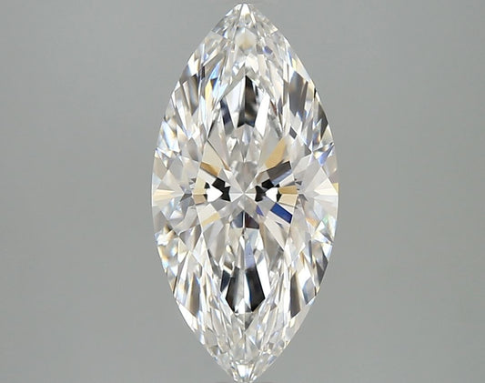 Lab-Grown Marquise Diamond - 2.46 Carats, E Color, VS1 Clarity - Certified by IGI - Report Number: LG665438434