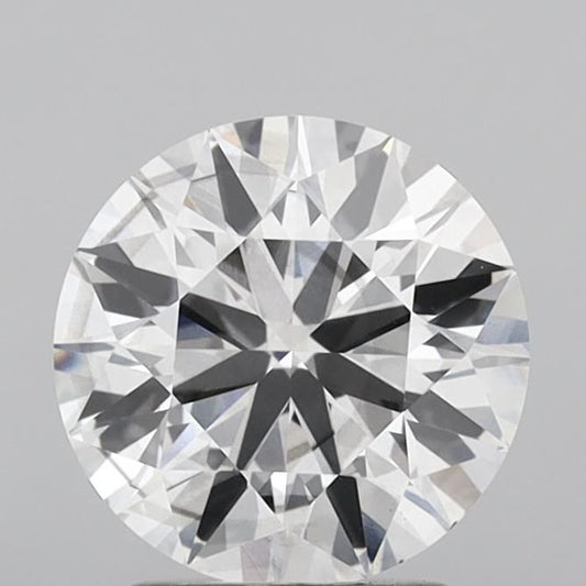 Lab-Grown Round Diamond - 2.99 Carats, F Color, VS2 Clarity - Certified by IGI - Report Number: LG689585328